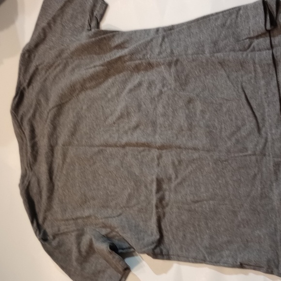 NFL NWOT boys patriots football‎ short sleeve shirt, size medium(8), grey - Picture 4 of 4